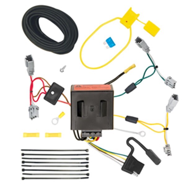 Abacus T-One Connector Assembly With Upgraded Circuit Protected Modulite HD Module, 4.25 x 5.50 x 9 in. AB217189 - main